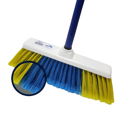 Blue Turtle Soft Bristle Broom